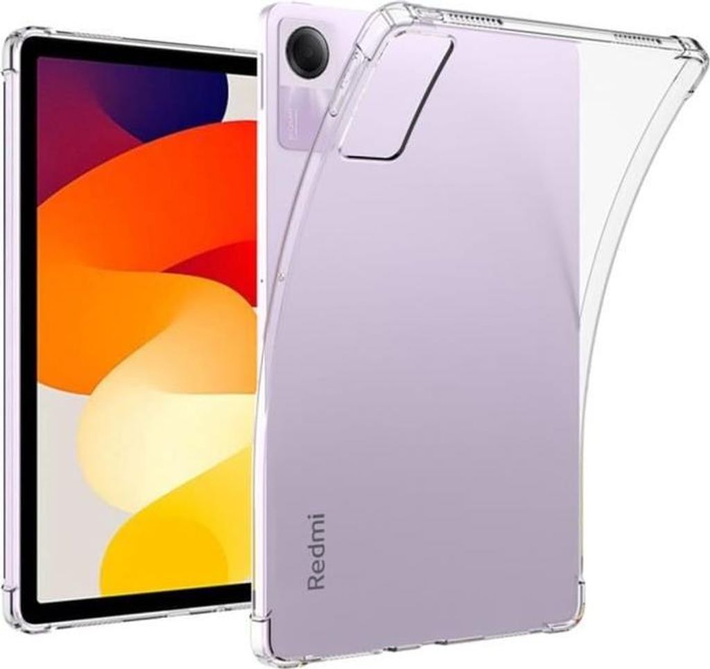 Transparente Hülle für Xiaomi Redmi Pad SE 11", ultra-transparent, leicht, stoßfest, weiche TPU-Schutzhülle