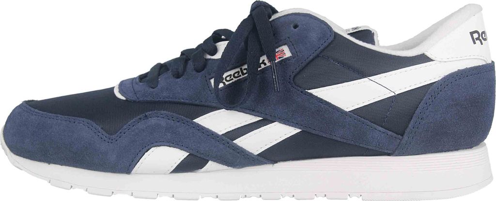 Reebok CLASSIC NYLON Sportschuhe in Übergrößen Blau 100009276 große Herrenschuhe, Größe:47
