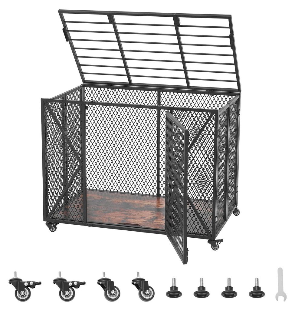 SucceBuy, cage pour chien robuste, dimensions 955 x 595 x Image du produit 