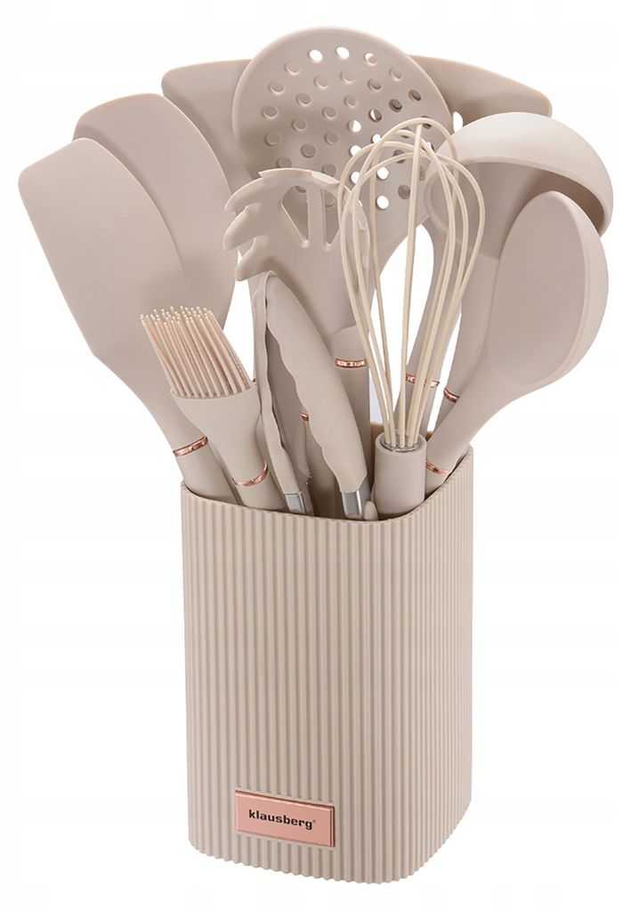 Klausberg set di 12 utensili da cucina in silicone in un Immagine del prodotto 