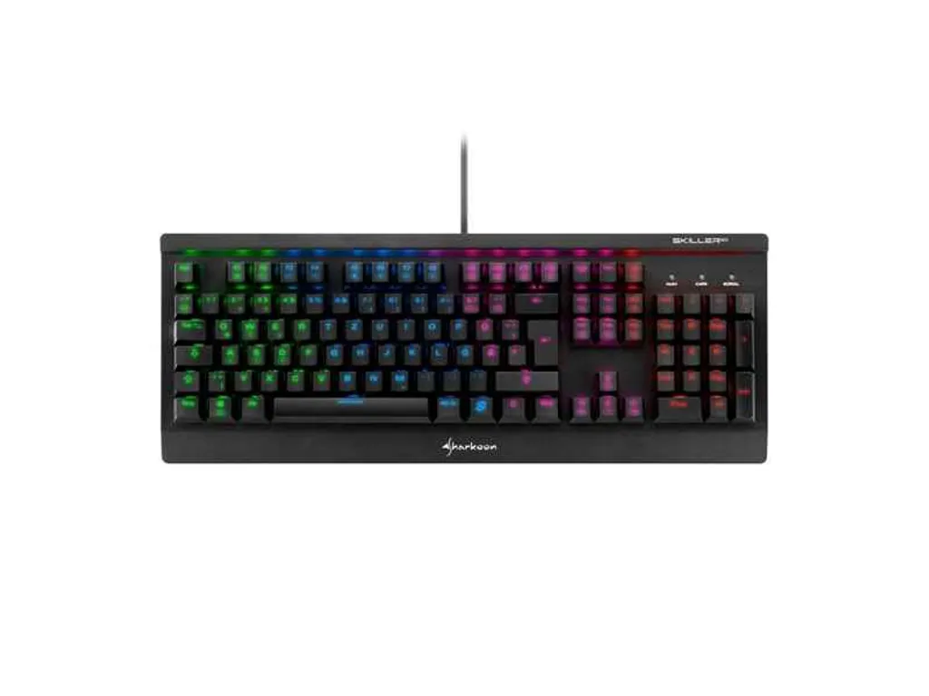 Clavier Mécanique Sharkoon SGK3 Rouge Idéal Gaming Intensif et Bureautique