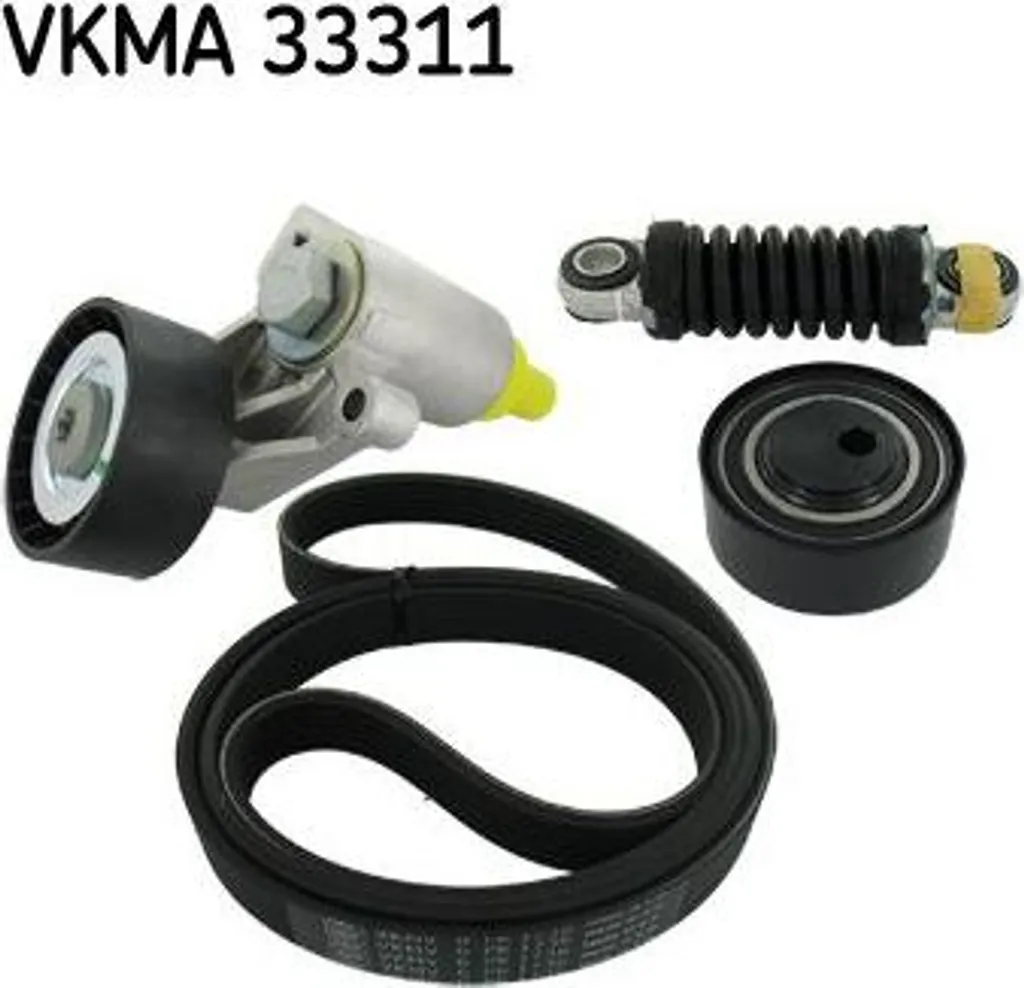 Évitez la panne moteur : Kit courroie SKF VKMA 33311 pour 206, Expert, Jumpy