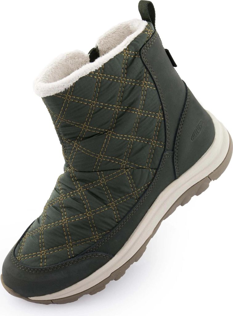 Damenschuhe Keen Wms Terradora Ii Wintry Pull-on Wp Rosin-dark Olive Green - 37.5
