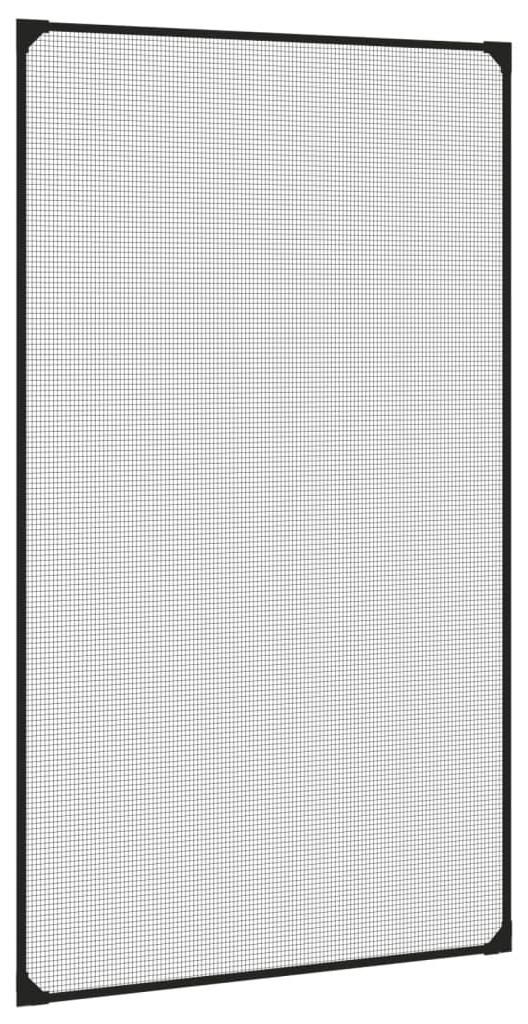 vidaXL Zanzariera magnetica per finestre antracite 80x140 Immagine del prodotto 