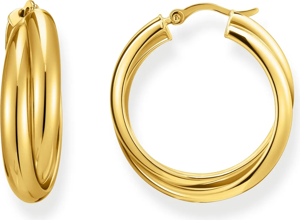 Thomas Sabo Orecchini da donna singoli a lobo Pietra bianca