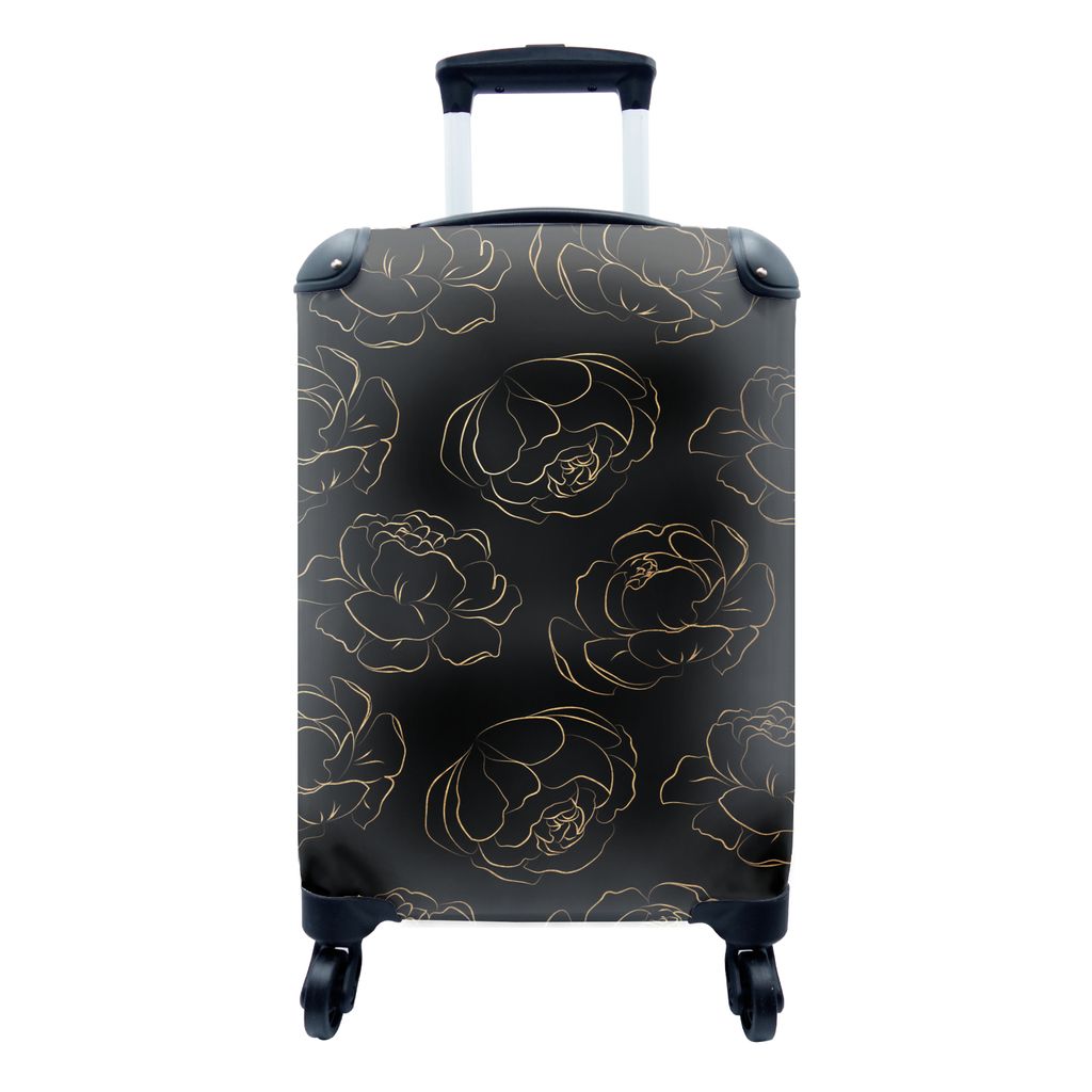 MuchoWow® Koffer Handgepäck Trolley Rollkoffer Kleine Produktbild 