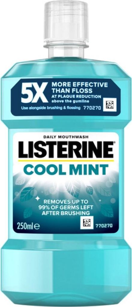 Listerine - Mundwasser - Cool Mint - 250 ml - 1 Stück