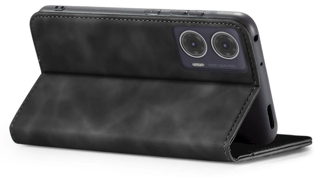 EASSGU Leder-Handyhülle Für Motorola Moto G35 5G – Flip-Folio Mit 3 Kartenfächern & Ständerfunktion