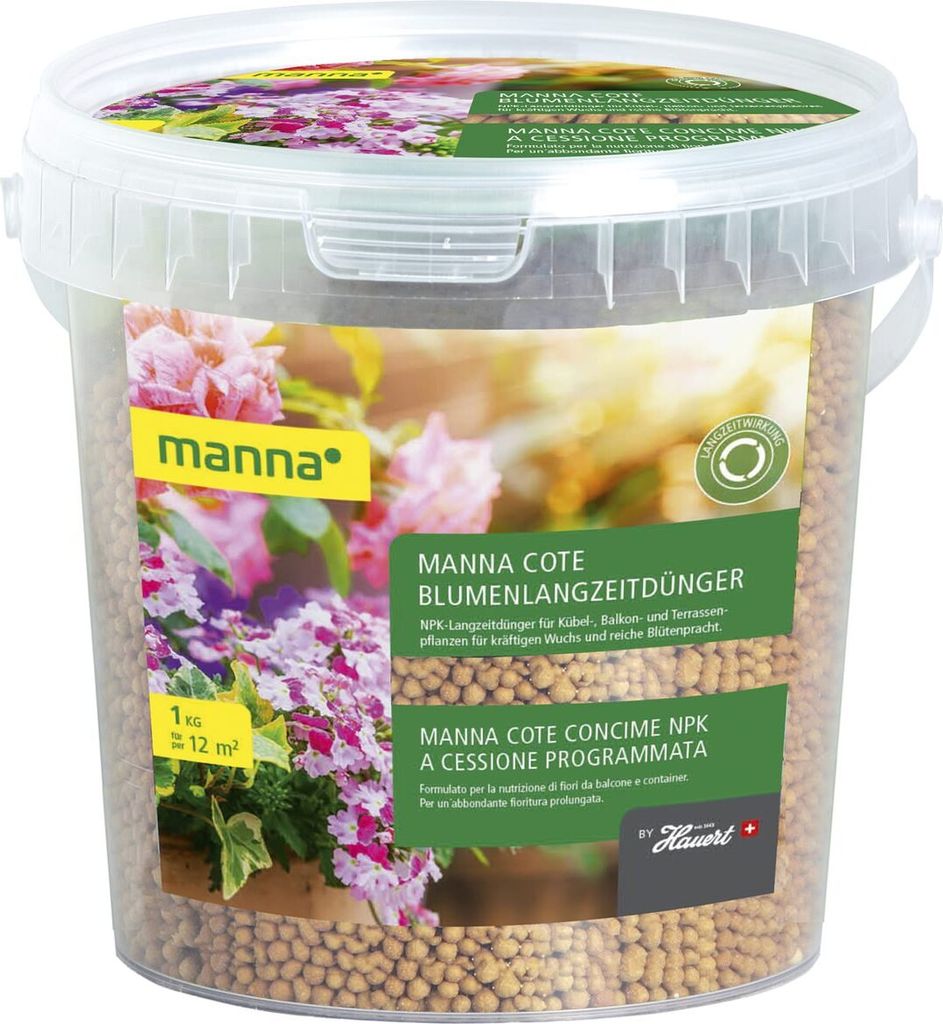 Manna Cote Blumenlangzeitdünger 1 kg für ca. 12 m²