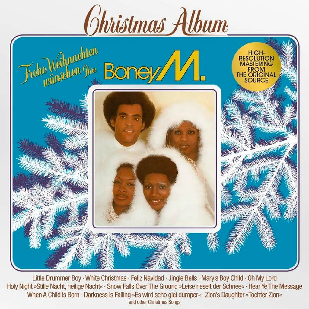Vinyle Boney M. Christmas Album - Disque 33 tours spécial Fêtes de Noël