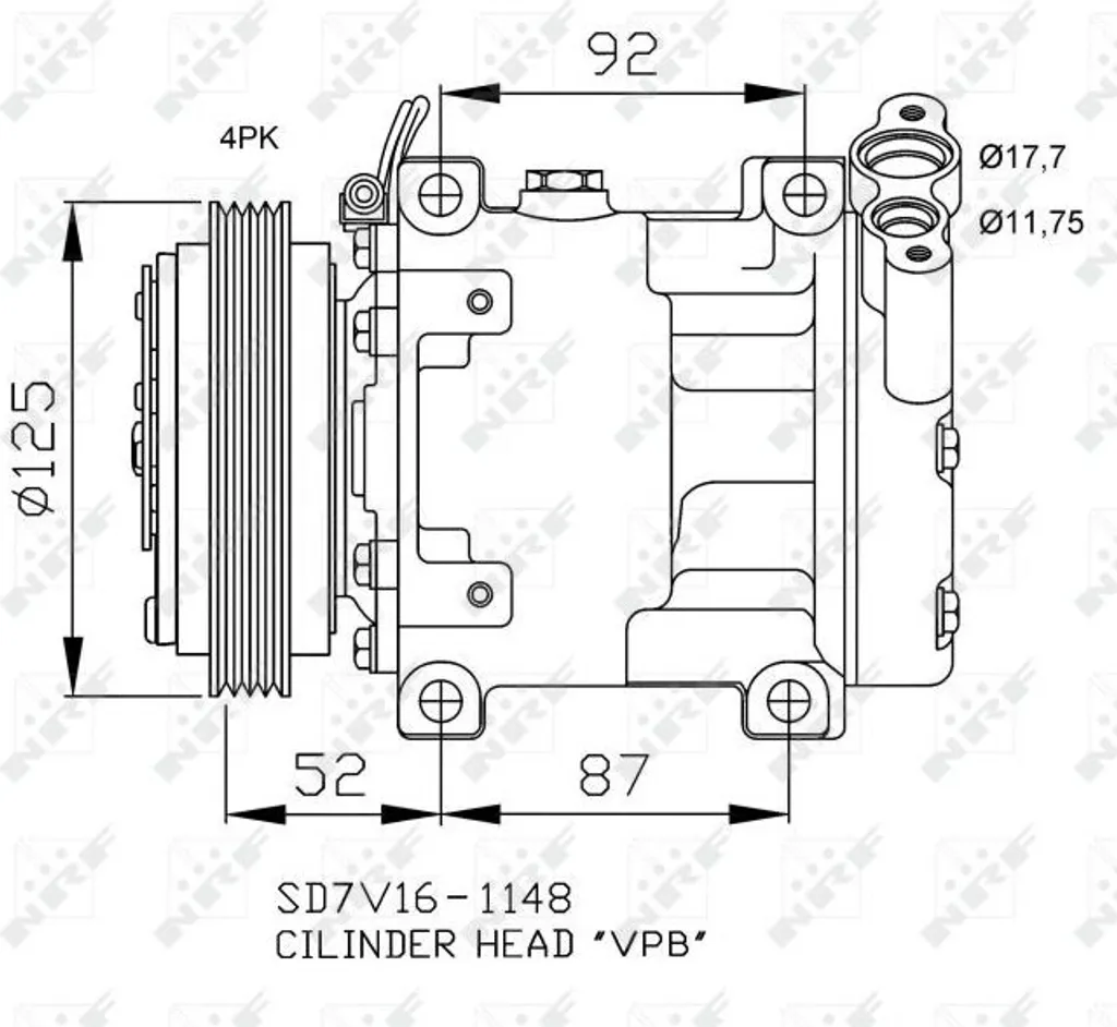 Stop aux bruits de clim : Compresseur 7700875357 Clio et Kangoo