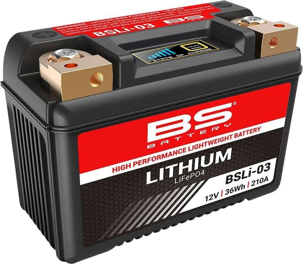 Bs Battery Bsli03 Lithiumbatterie Schwarz Schwarz One Size