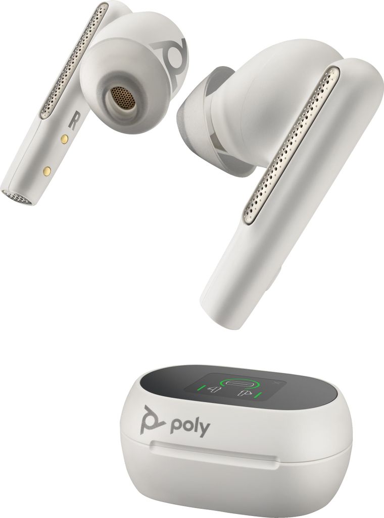 Poly - Ohrstöpsel für kabellose Kopfhörer - weiß (Packung mit 2)
