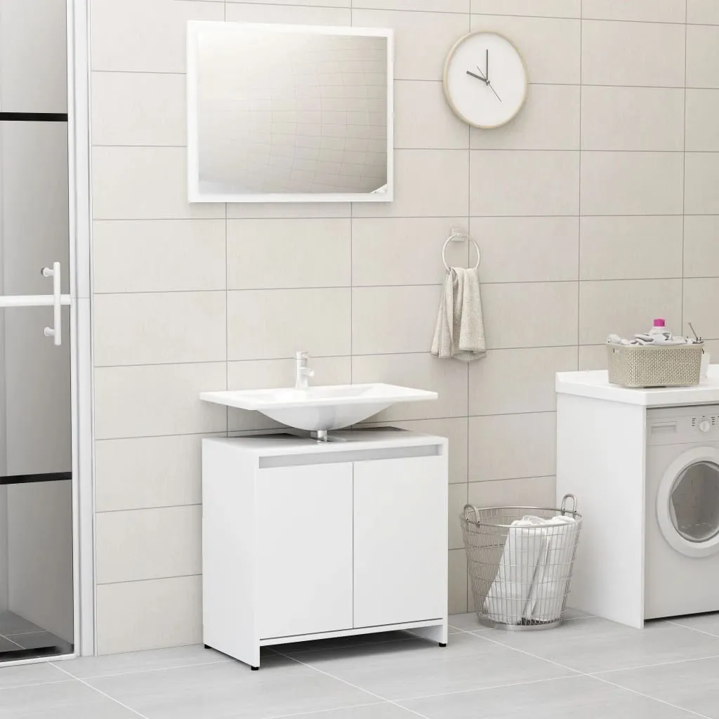 Collezione Bagno The Living Store Bianco Legno: Lusso Accessibile