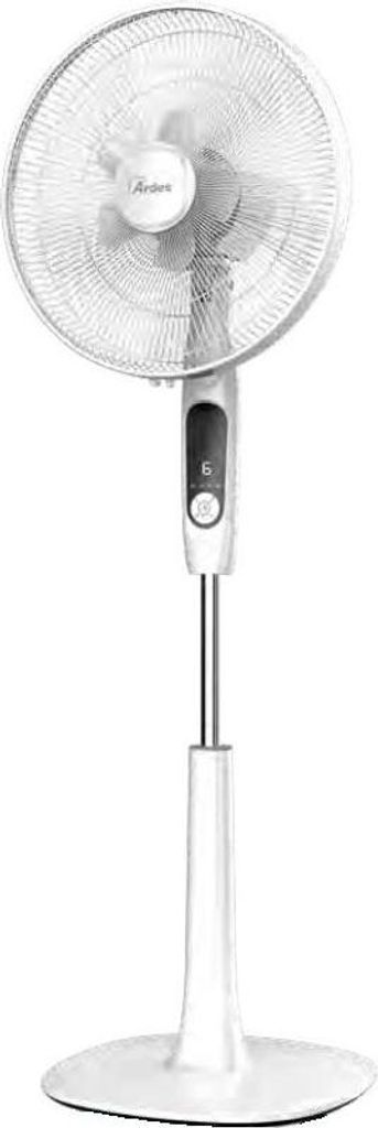 Ardes AR5PR40PR2 Ventilatore a Piantana 40cm 6 Velocità Immagine del prodotto 