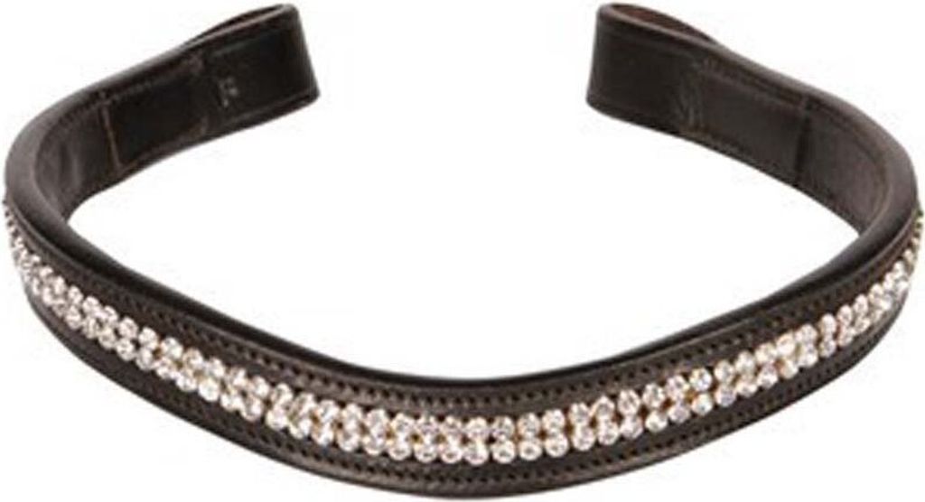 Harry´s Horse Crystal Wave Stirnriemen Silber Cob Silber Produktbild 