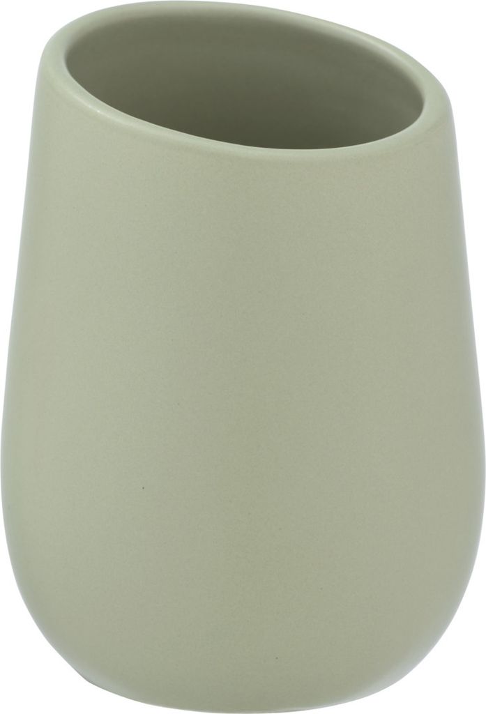 Zahnputzbecher Badi Lindgrün Keramik