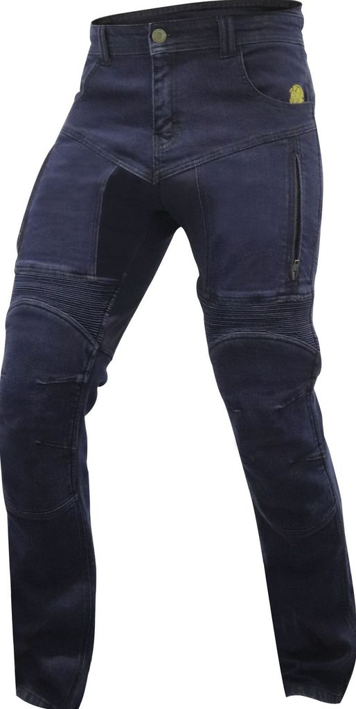 Trilobite Motorradhose Parado Herren L34 Slim Fit Dunkelblau-W30-L34