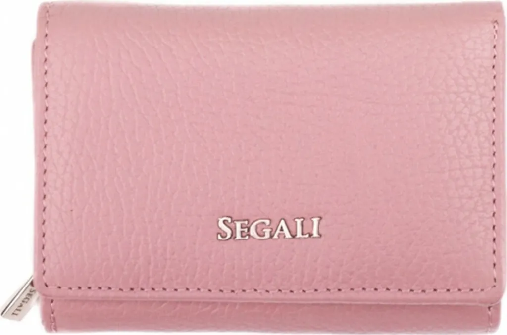 Grand portefeuille femme en cuir véritable avec fermeture zippée