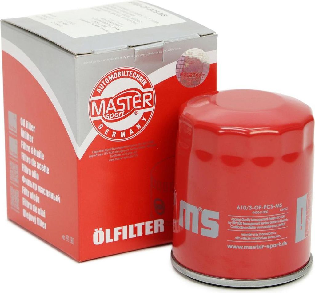 Ölfilter MASTER-SPORT 610/3-OF-PCS-MS Anschraubfilter passend für MERCEDES-BENZ V-Klasse (W447) für OPEL Corsa B Schrägheck (S93) Astra F CC (T92)