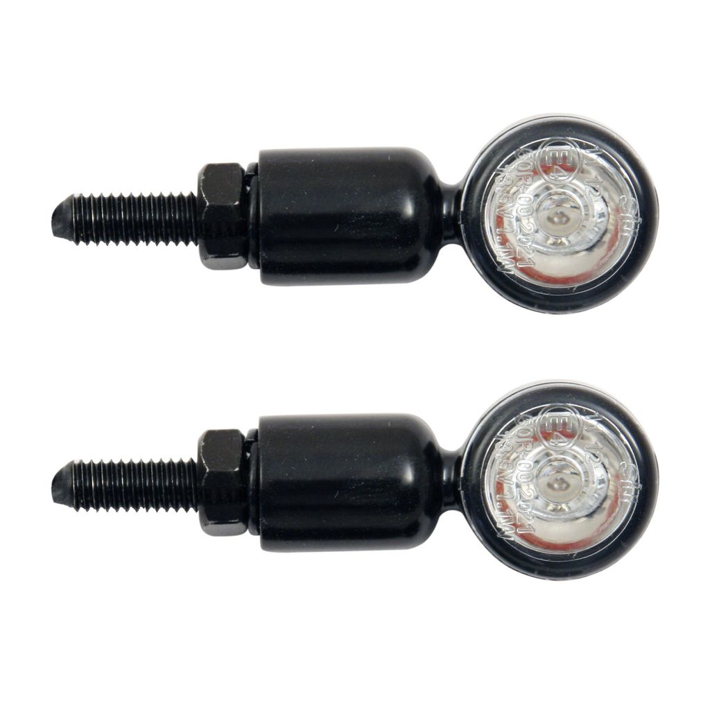 devil eyes LED Mini Blinker Set kurz Micro E- devil eyes Motorrad Motorroller Quad