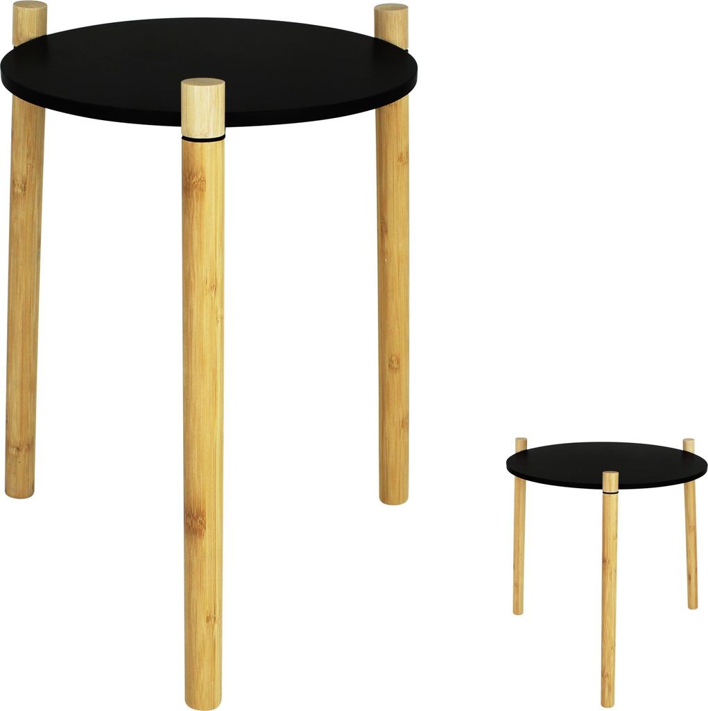 Beistelltisch mit Bambusfüssen 40cm