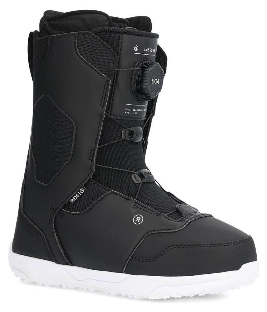 Ride Lasso Jr. BOA SCHWARZE Schuhe, Schuhgröße 36