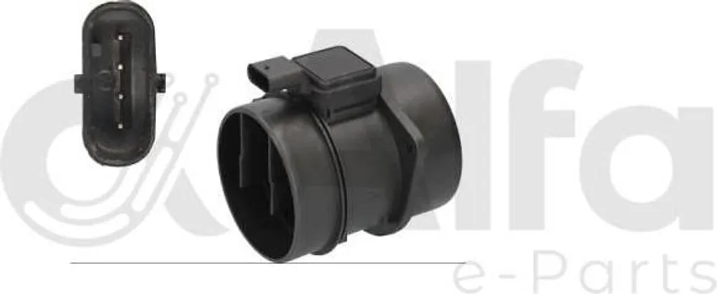 Alfa e-Parts AF09662 Misuratore di massa dell'aria OE K68069532AA compatibile con Compass, Cherokee, Patriot, Thema, Classe C, Classe E, Classe GLK, Sprinter, Viano, Vito