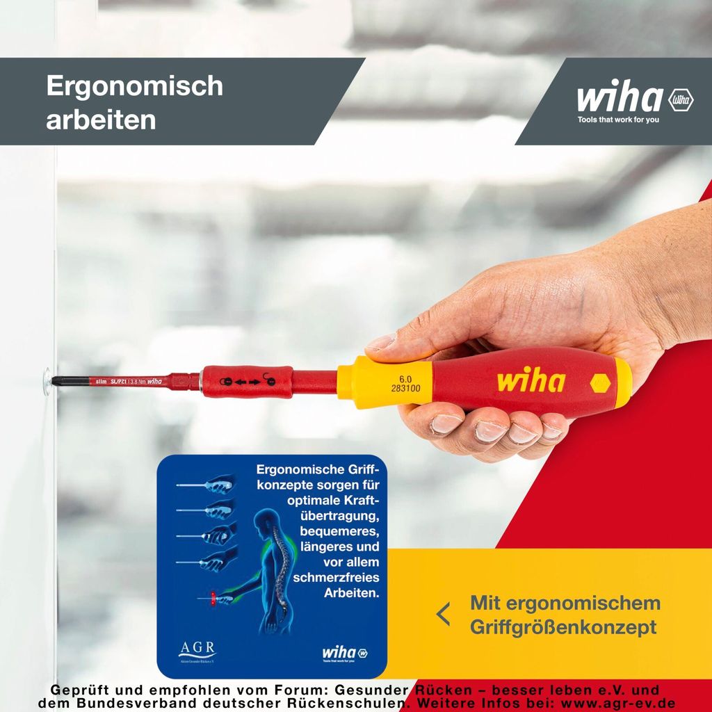 Schraubendrehersatz SlimVario® 18-tlg.m.Wechselkl.VDE Produktbild 24