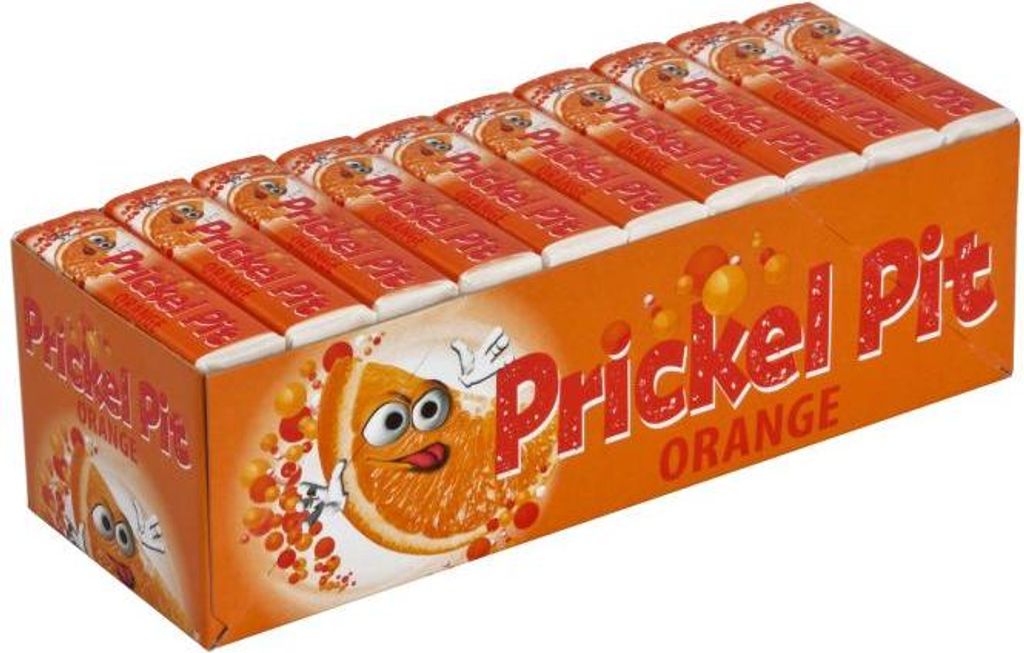 Prickel Pit Brause-Bonbons Orange 50er Produktbild 