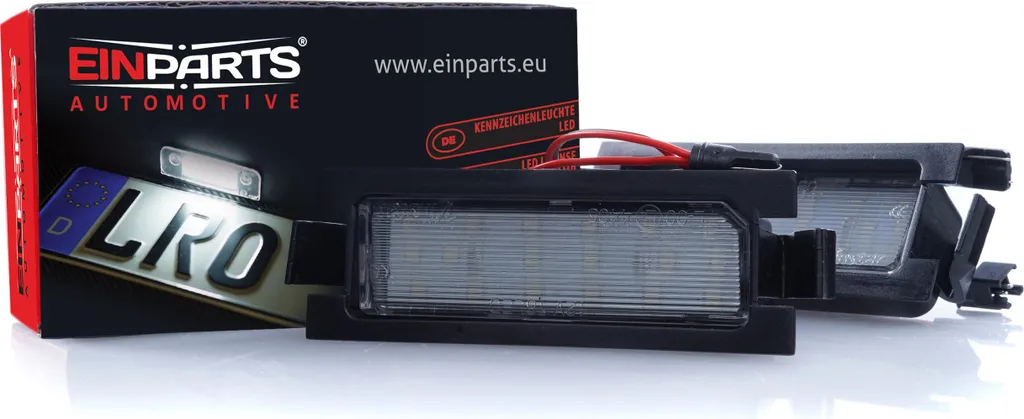 Améliorer l'Éclairage Plaque Hyundai I30 II avec LED 6000K Blanc et CANBUS