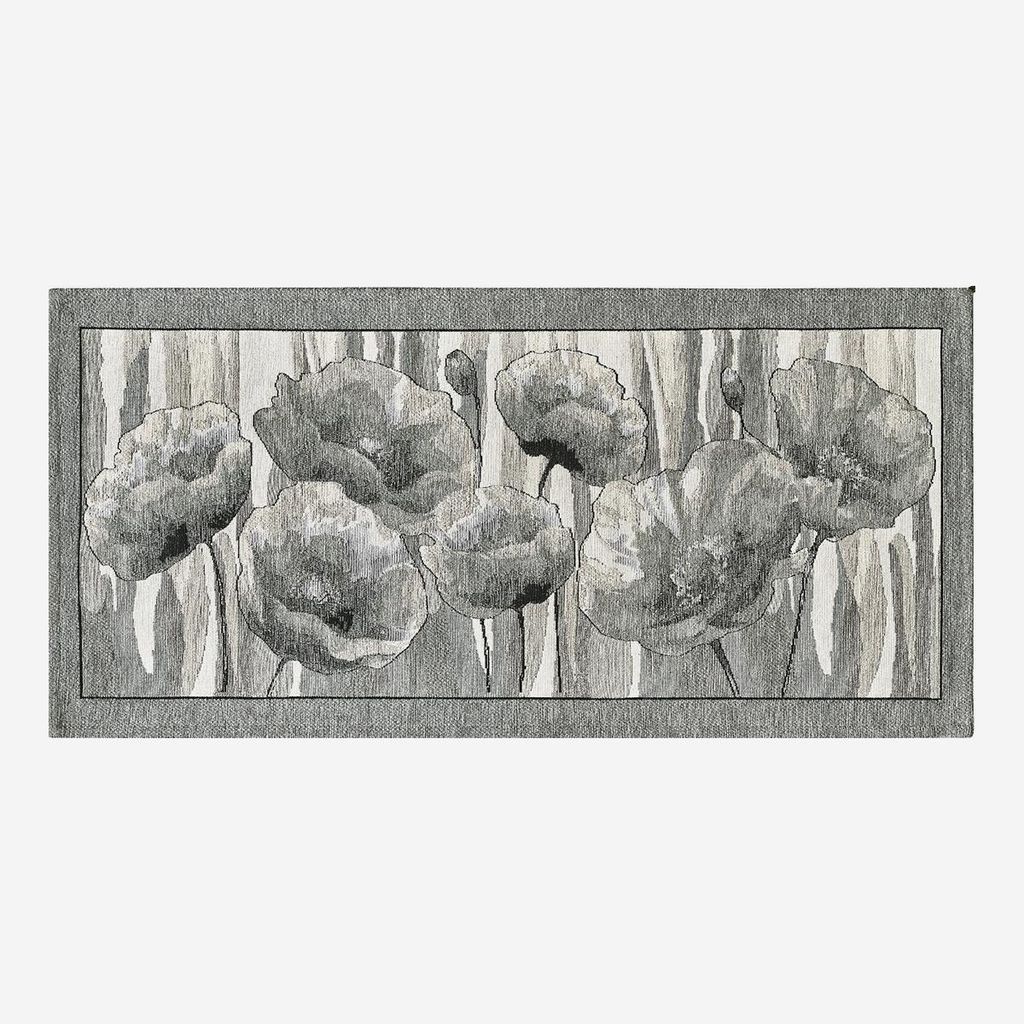 Lavamatte Küchenteppich rutschfest Jacquard Amsterdam Grey