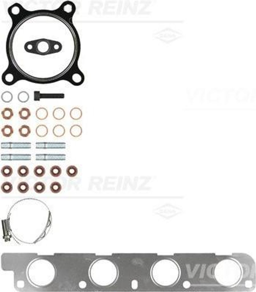 REINZ 04-10321-01 Montagesatz Turbolader für AUDI A4 Avant (8K5, B8) A6 Avant (4G5, 4GD, C7) Q5 (8RB) A5 Sportback (8TA) A4 Limousine (8K2, B8)
