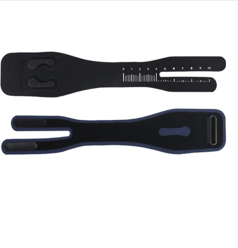 INF Power Training Handgelenkbandage mit Dualer Kompression Stoßabsorption Navy blau