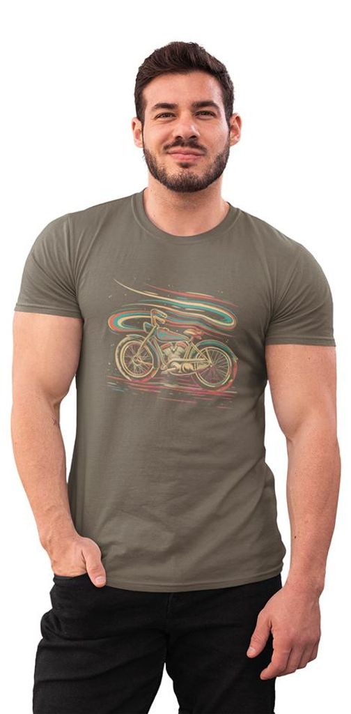 D&B Uni Polo ST00165 Bike MilitärGrün-Größe 2XL