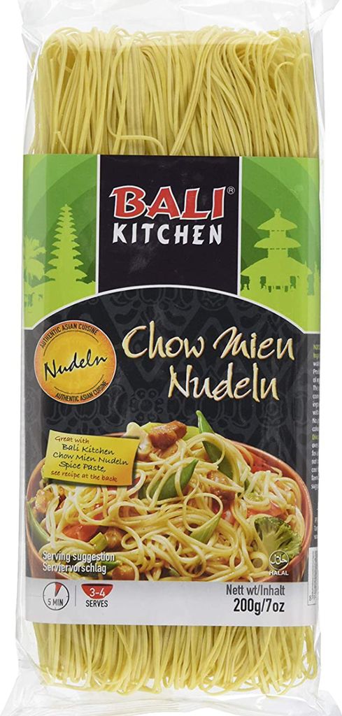 Bali Kitchen Chow Mien Nudeln ideal für asiatische Gerichte 200g