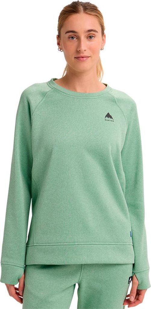 Burton Oak Crewneck Fleece Grün L Damen Grün L