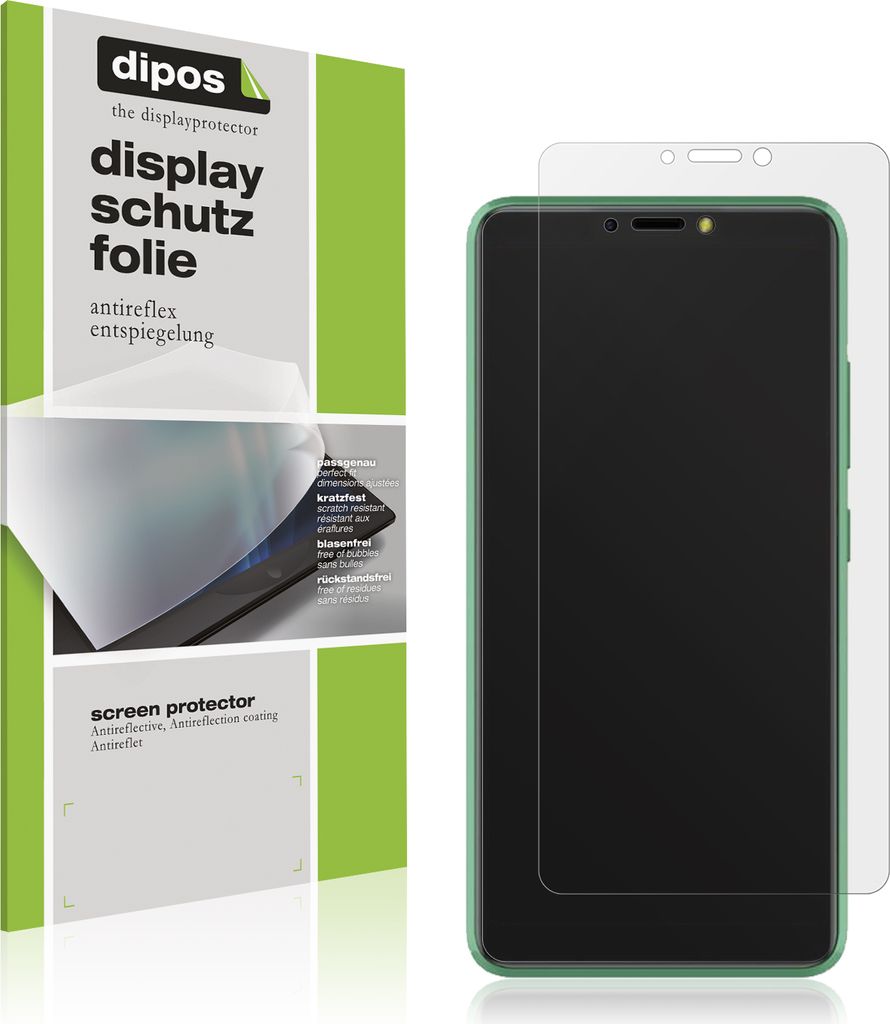 1x Schutzfolie für Walton Primo F10 matt Displayschutzfolie Folie Display Schutz dipos