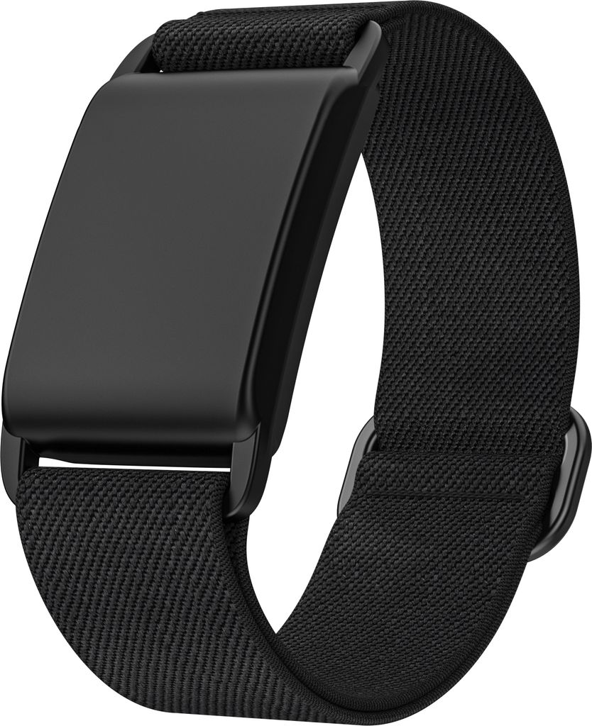 FFO2World Nylon Sportarmband mit Schiebeschnalle für Whoop 4.0/3.0 – Atmungsaktiv & Robust – Verstellbare Fitness-Schutzhülle – Schwarz