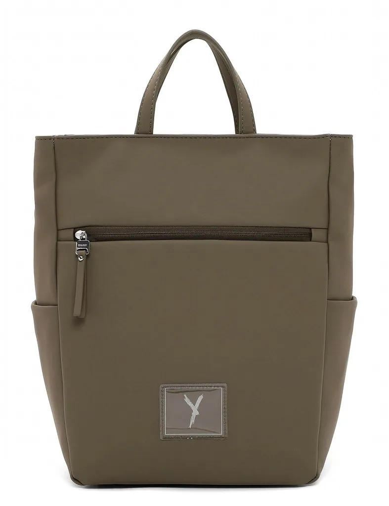 SURI FREY zaino per laptop zaino con scomparto per laptop Suri Sports Jessy City Backpack Khaki verde