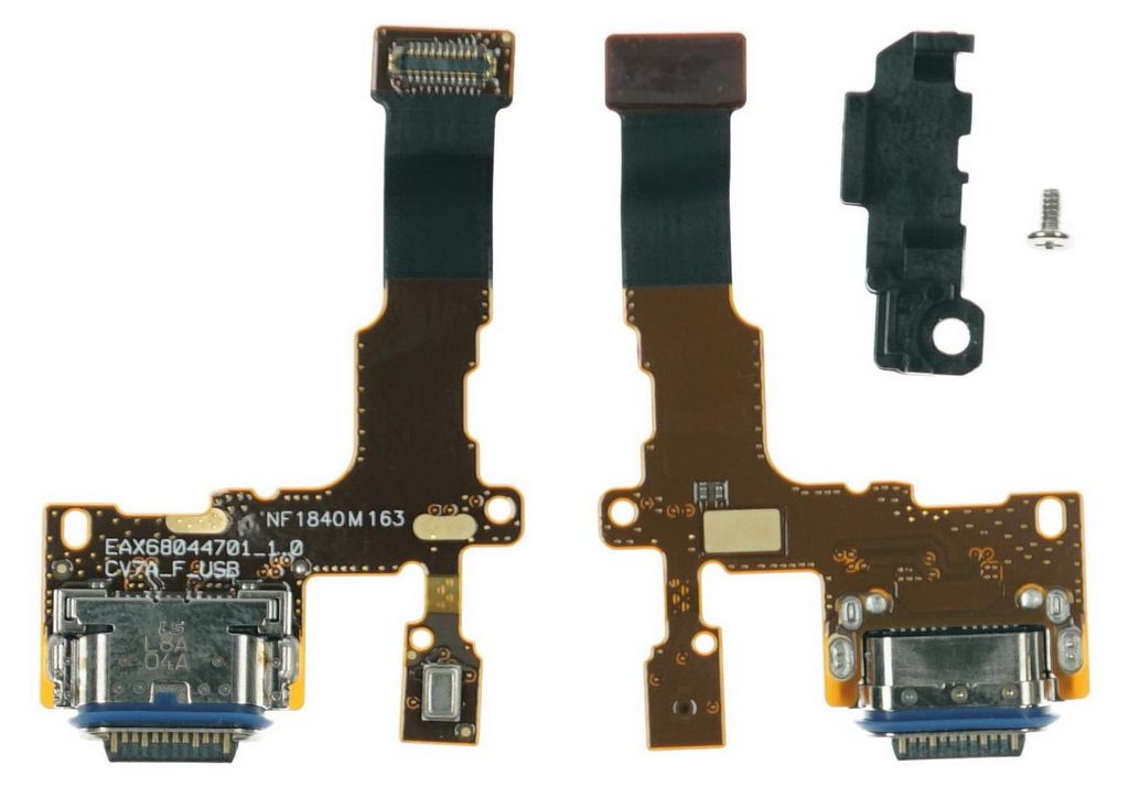 LG Q Stylus Lade Anschluss Buchse Eingang USB-C Mikrofon Produktbild 