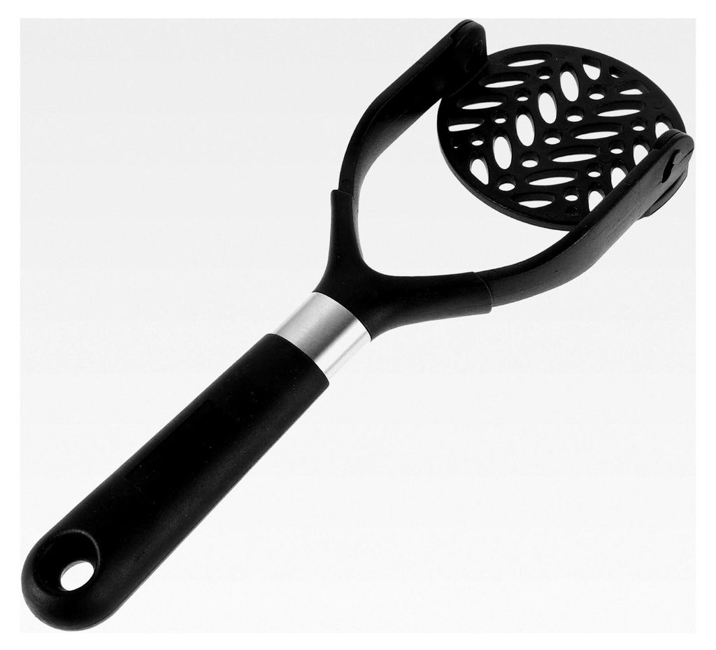 Faltbarer Kartoffelstampfer aus hitzebeständigem Nylon mit ergonomischem Griff für Babynahrung und Gemüse