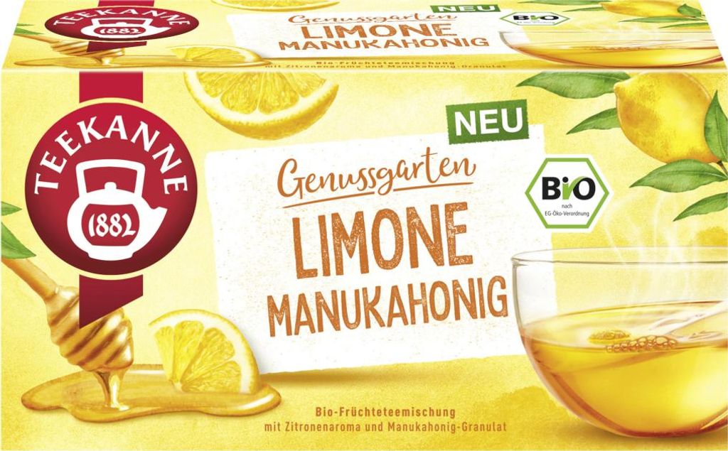 Czajniczek Genussgarten lipowy miód manuka 18x2,25g Zdjęcie produktu 