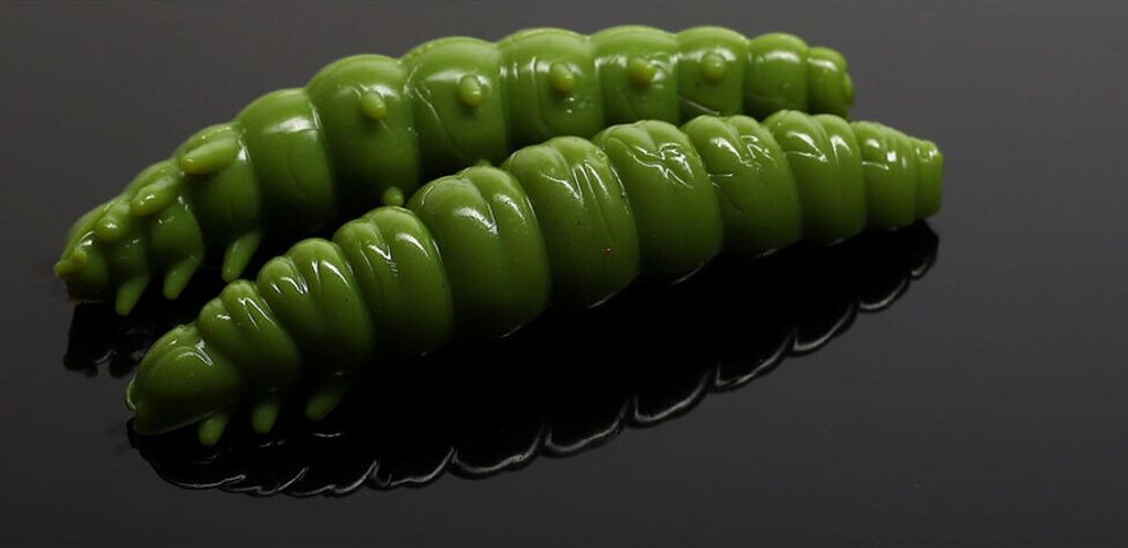 Libra Lures Larva Knoblauch 3.5cm 031-olive
