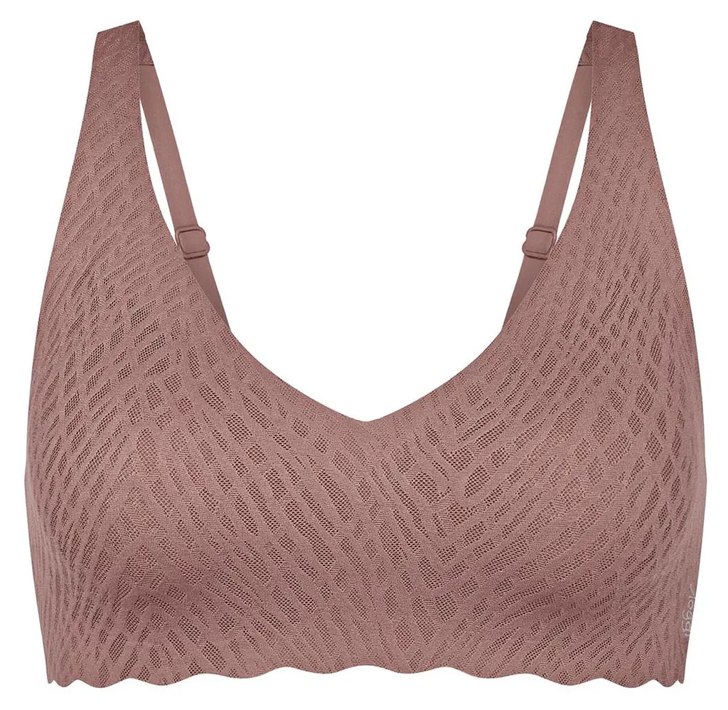 Soutien-gorge Sloggi ZERO Feel Bliss sans armature Cacao - Confort XL+