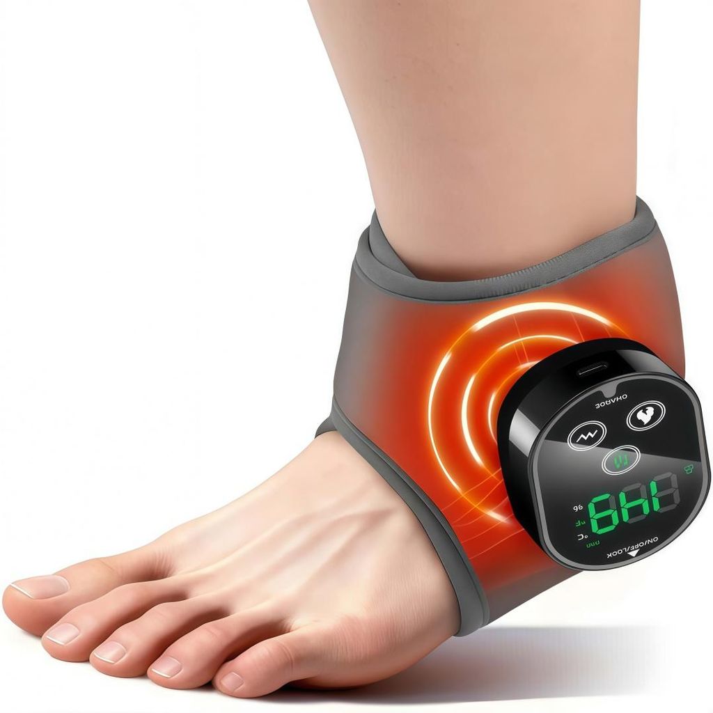 Fußmassagegerät elektrisch mit Knöchelbandage, Beinmassage, Produktbild 