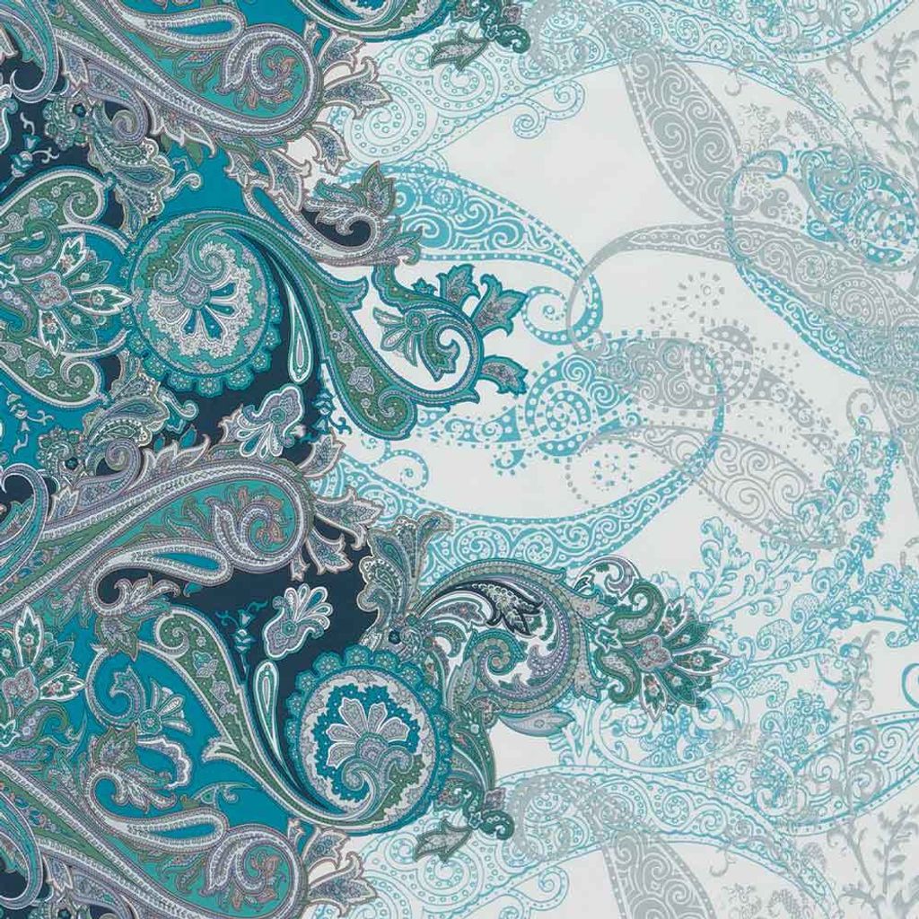 Estella Mako Jersey Bettwäsche 135x200 Karina petrol Produktbild 3