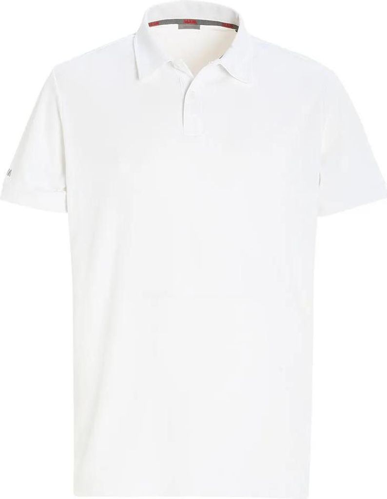 Slam Active Tech Pique Uv-kurzarm-poloshirt Weiß S Herren Weiß S