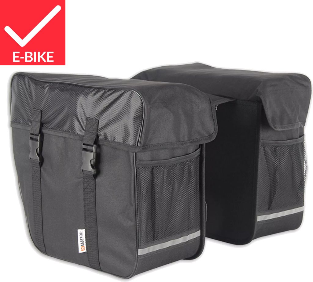 Lynx Olympic Double Double Fahrradtasche Schwarz 35 Liter Produktbild 