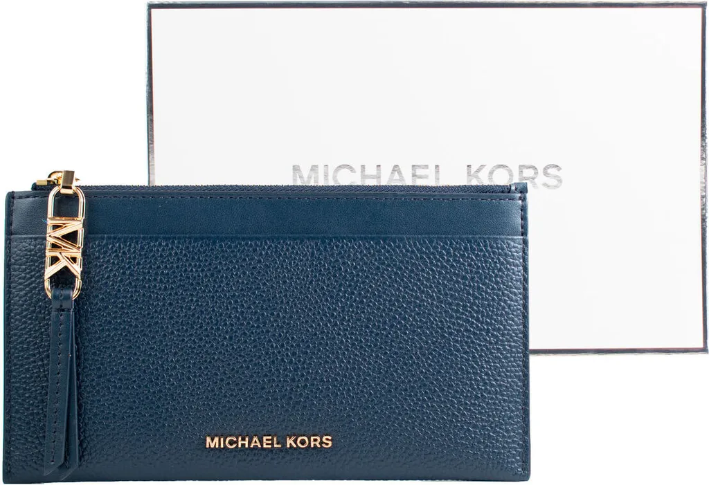 Portacarte Donna Michael Kors Empire 34F3G8ED7L Navy - Saldi Online